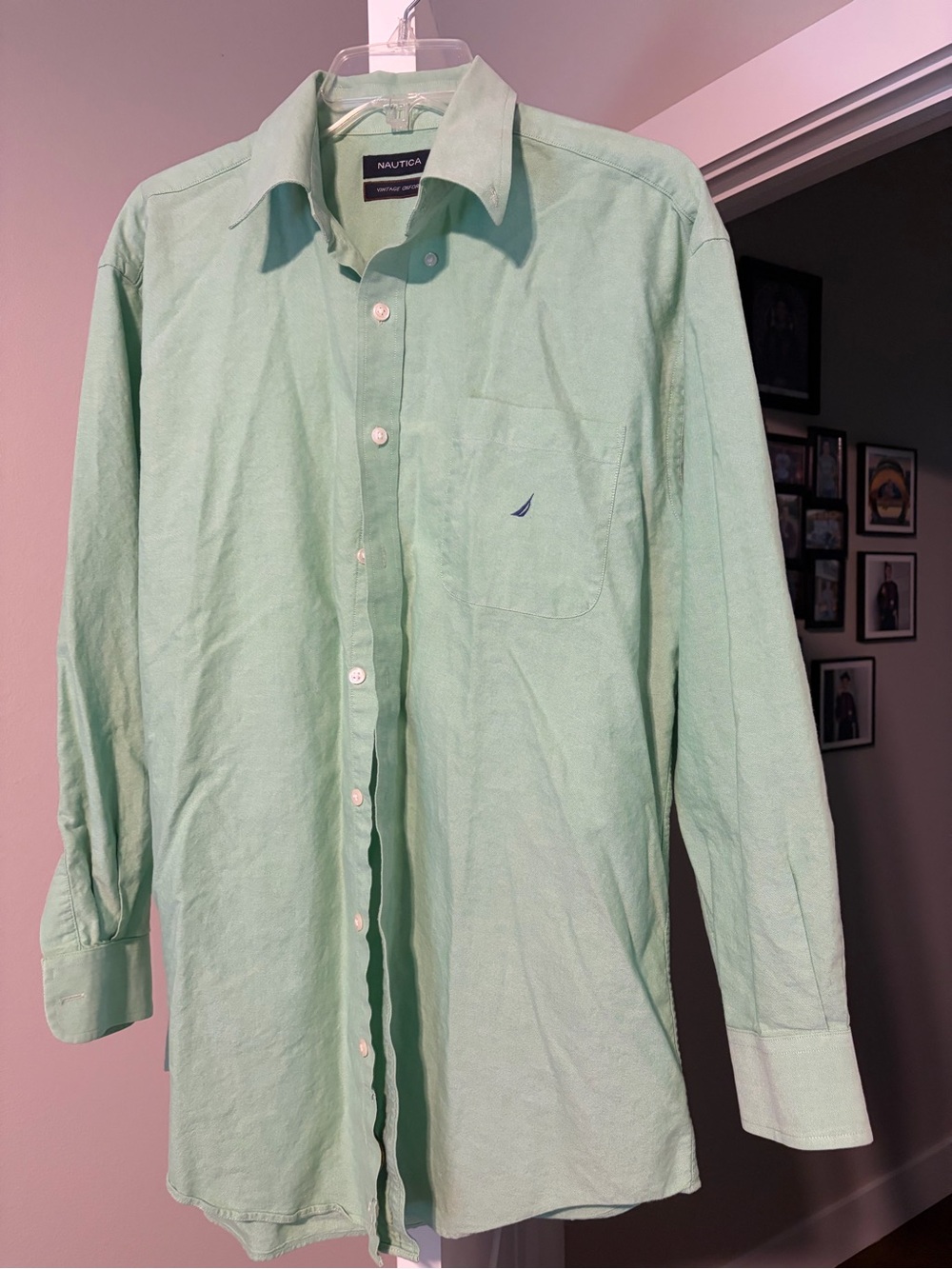 Men’s long sleeve dress shirt size XL